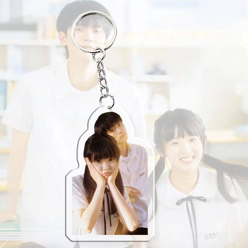 Double Sided Character Keychain Backpack Charm