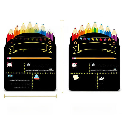 Double-Sided Erasable Photo Message Board