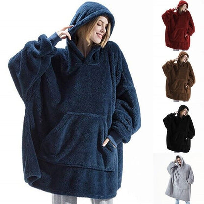 Double-Sided Fleece Hoodie