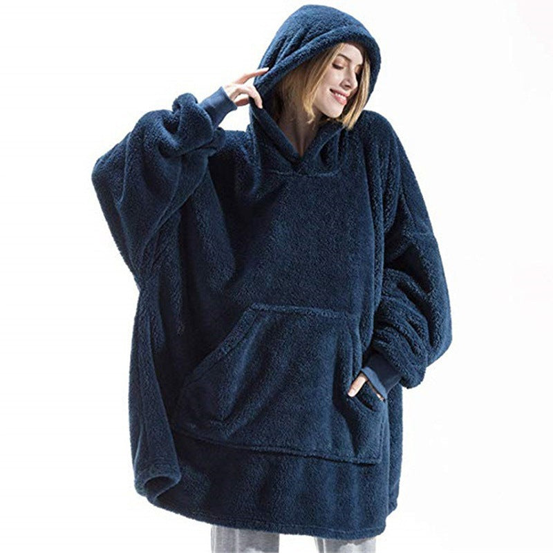 Double-Sided Fleece Hoodie