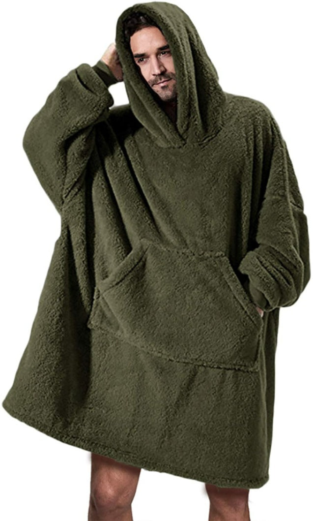 Double-Sided Fleece Hoodie