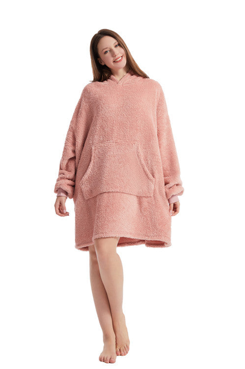 Double-Sided Fleece Hoodie