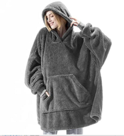 Double-Sided Fleece Hoodie
