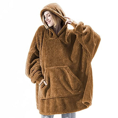 Double-Sided Fleece Hoodie