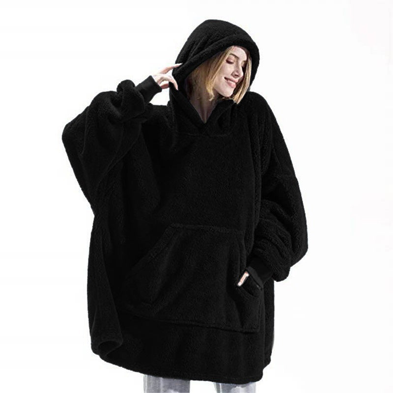 Double-Sided Fleece Hoodie