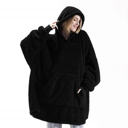 Double-Sided Fleece Hoodie