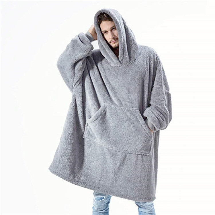 Double-Sided Fleece Hoodie