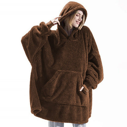 Double-Sided Fleece Hoodie