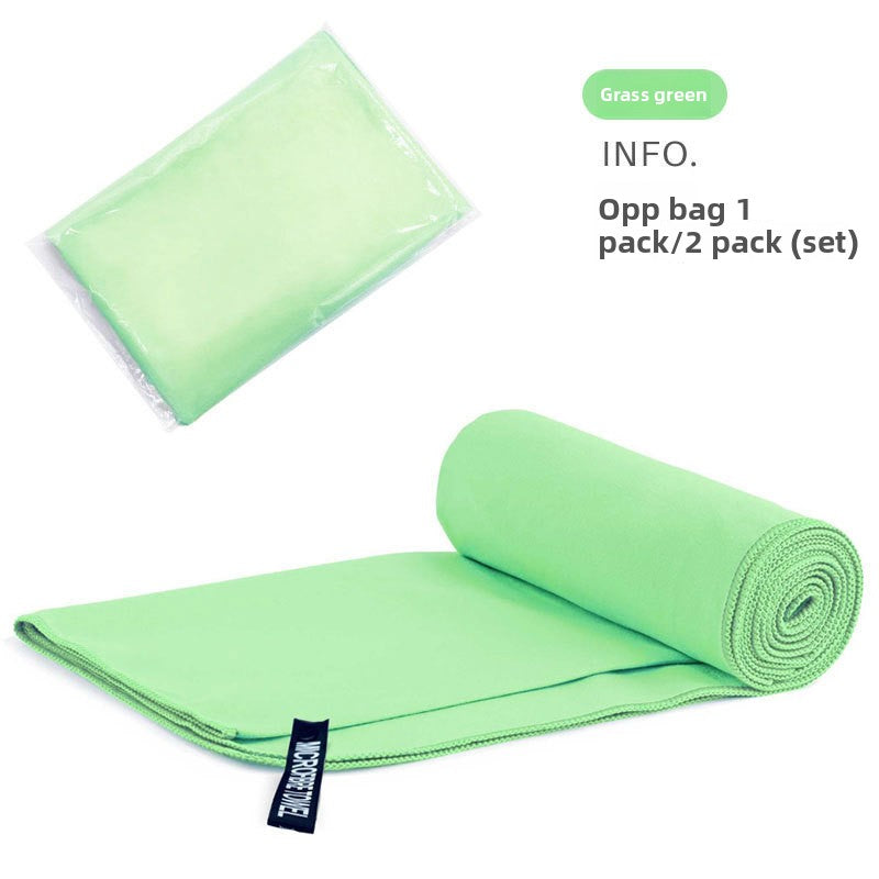 Double-sided fleece sports towel