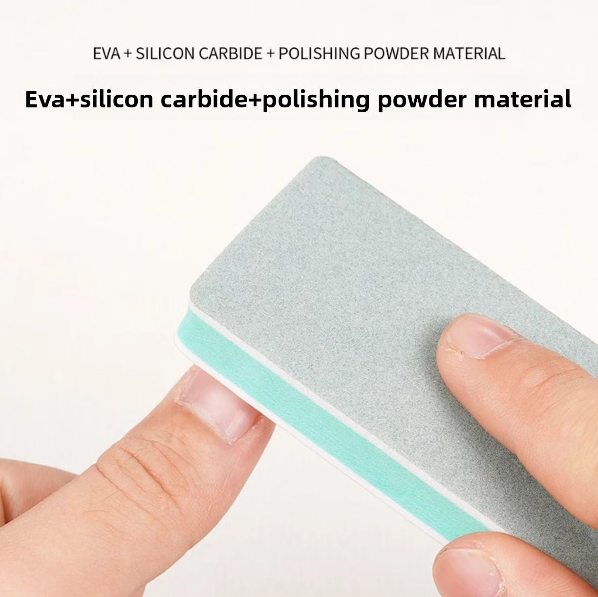 Double Sided Green Polishing Block for Nail Art