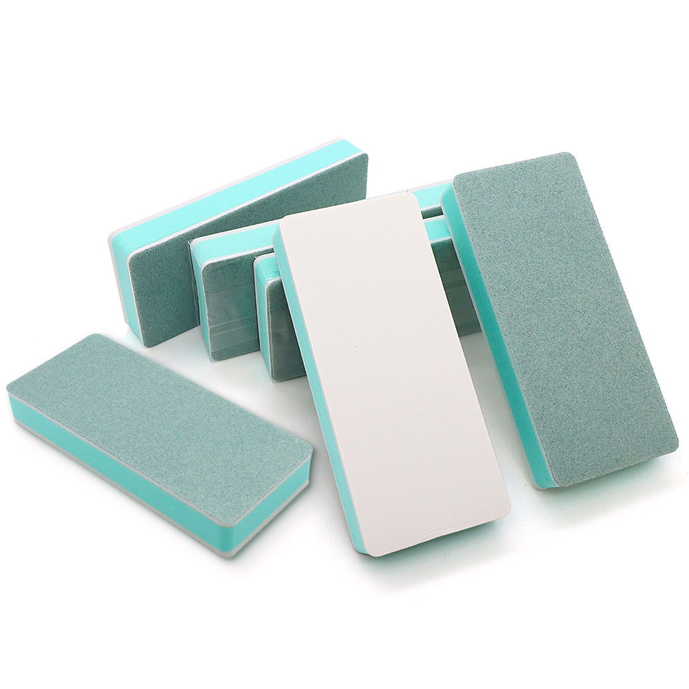 Double Sided Green Polishing Block for Nail Art