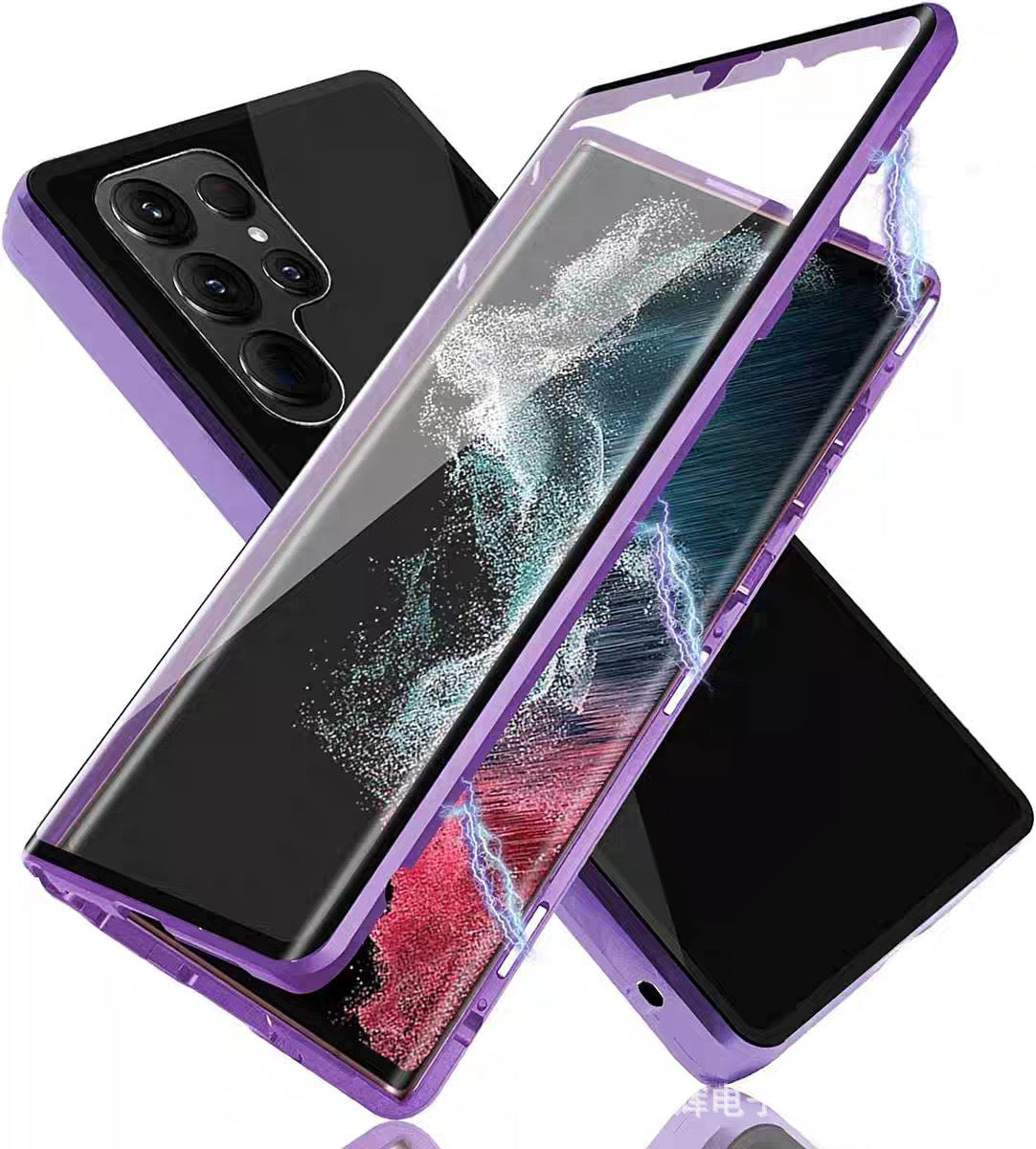 Double-sided HD Glass Magnetic Phone Case
