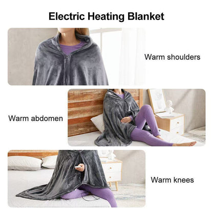 Double-sided heated blanket