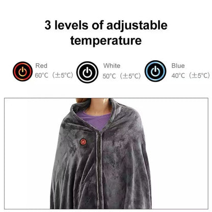 Double-sided heated blanket
