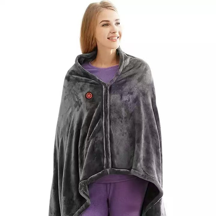Double-sided heated blanket