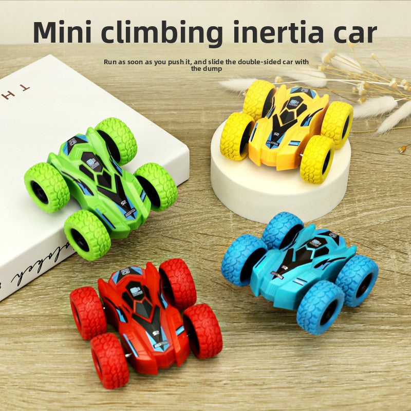 Double-Sided Inertia Stunt Toy Car for Kids
