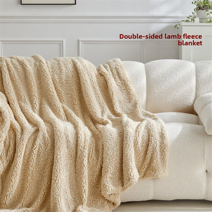 Double-sided Lamb Blanket