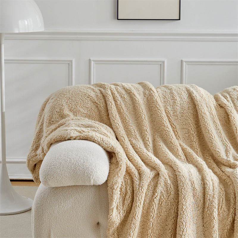 Double-sided Lamb Blanket