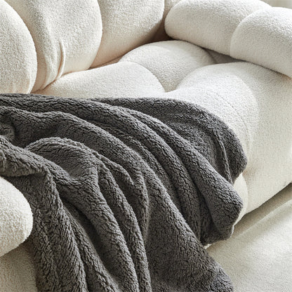 Double-sided Lamb Blanket