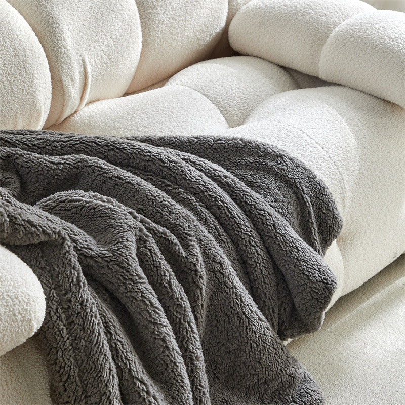 Double-sided Lamb Blanket
