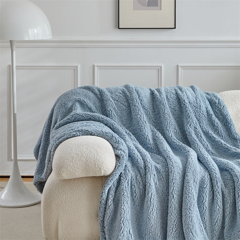 Double-sided Lamb Blanket