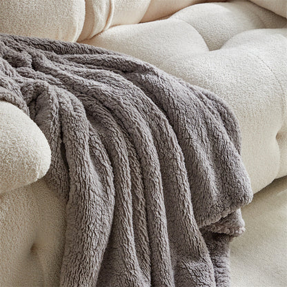 Double-sided Lamb Blanket