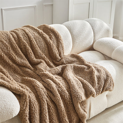 Double-sided Lamb Blanket