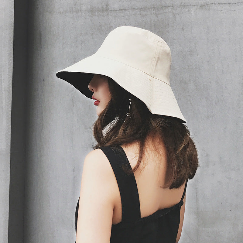 Double-sided Large Brim Fisherman Sun Hat