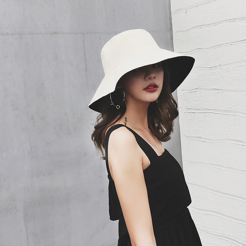 Double-sided Large Brim Fisherman Sun Hat