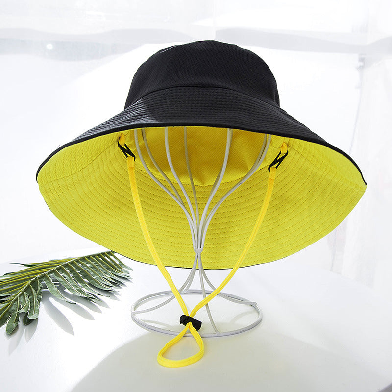 Double-sided Large Brim Fisherman Sun Hat
