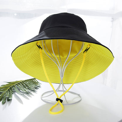 Double-sided Large Brim Fisherman Sun Hat