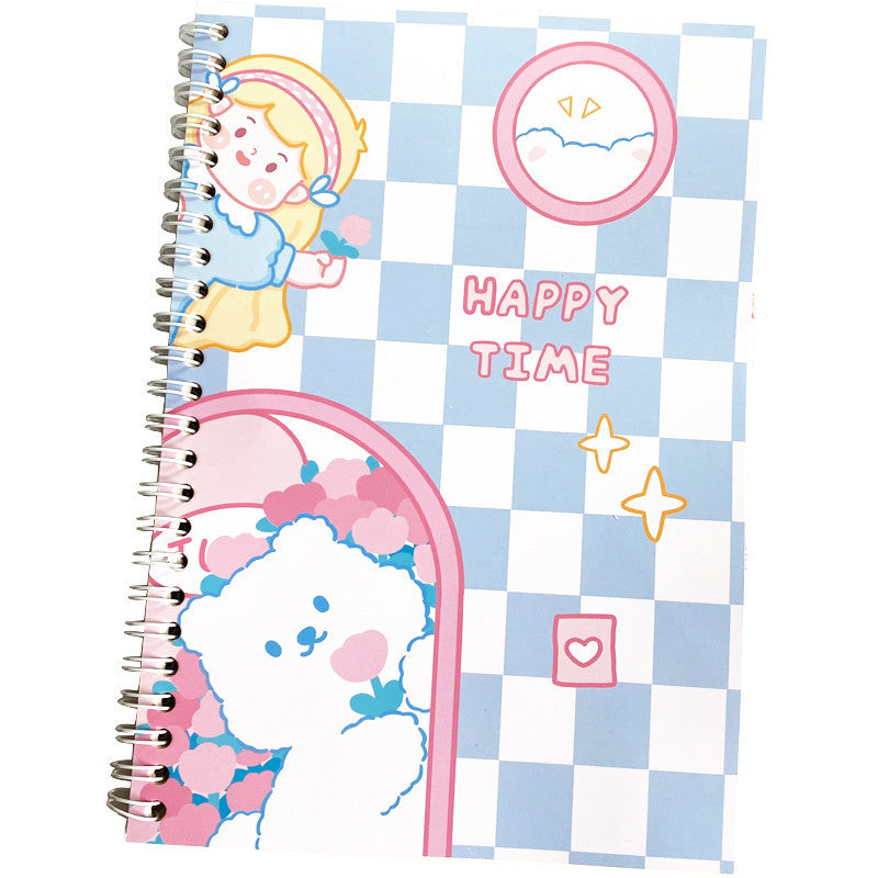 Double-sided loose-leaf notebook