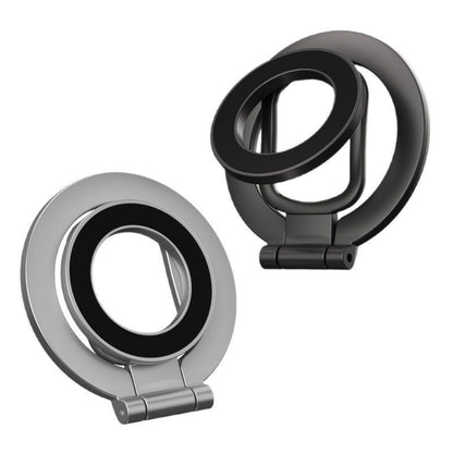 Double-sided magnetic super-thin alloy material mobile phone stand
