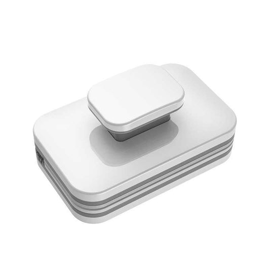 Double-Sided Magnetic Window Cleaner with Scraper