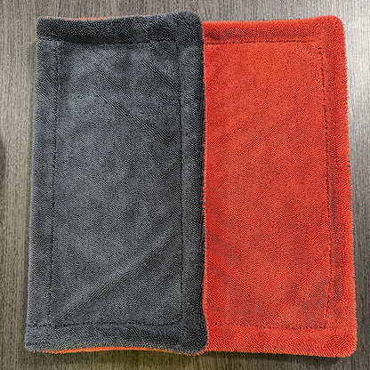 Double-Sided Microfiber Car Wiping Towel