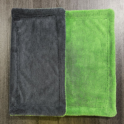 Double-Sided Microfiber Car Wiping Towel