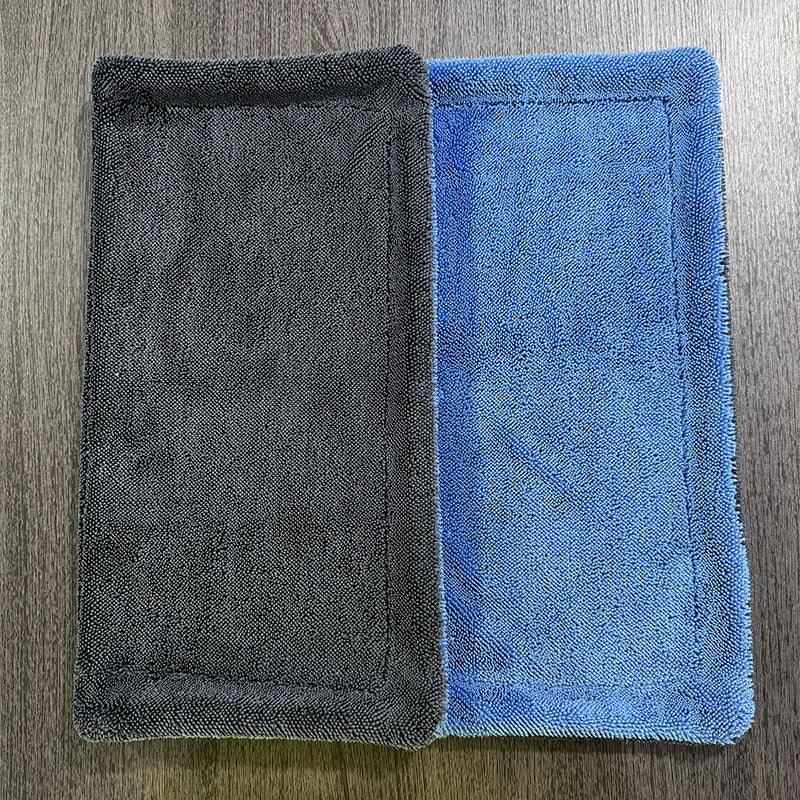 Double-Sided Microfiber Car Wiping Towel