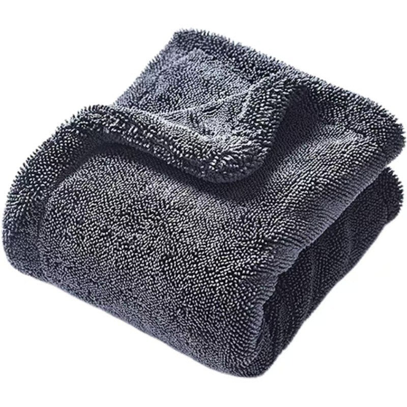 Double-Sided Microfiber Car Wiping Towel