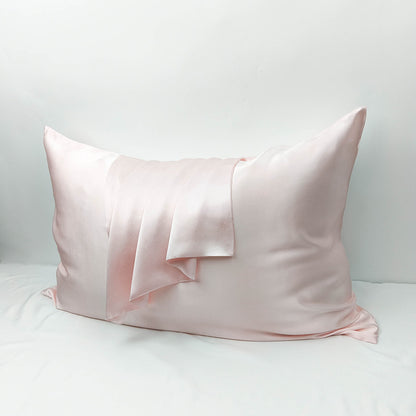 Double-sided Mulberry Silk Pillowcase with Hidden Zipper