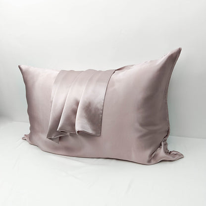 Double-sided Mulberry Silk Pillowcase with Hidden Zipper