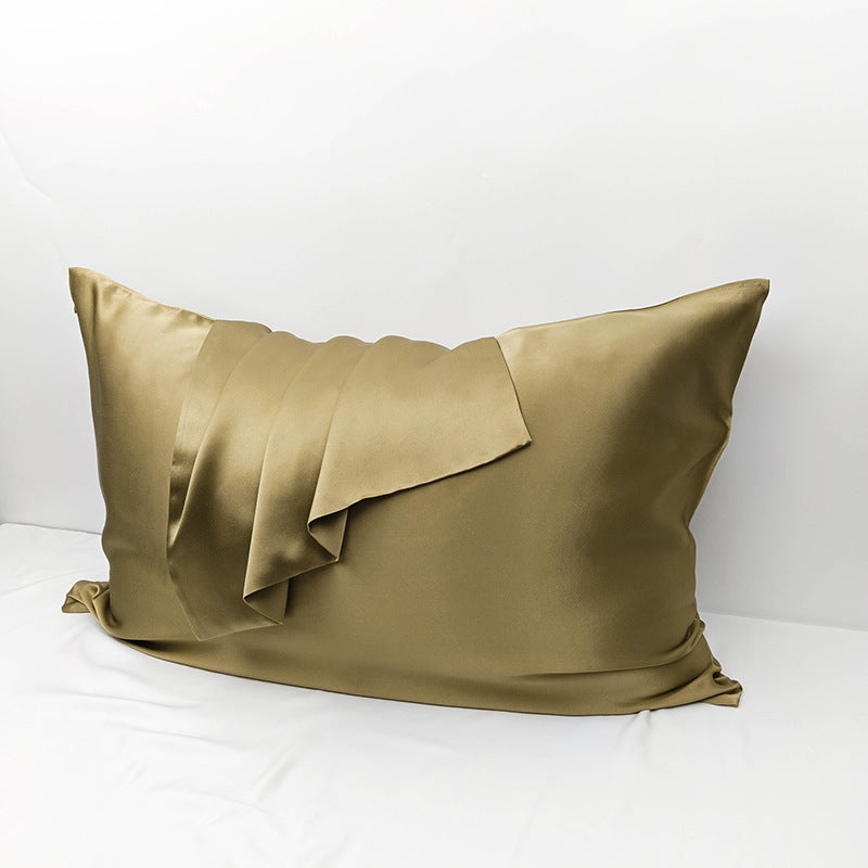 Double-sided Mulberry Silk Pillowcase with Hidden Zipper
