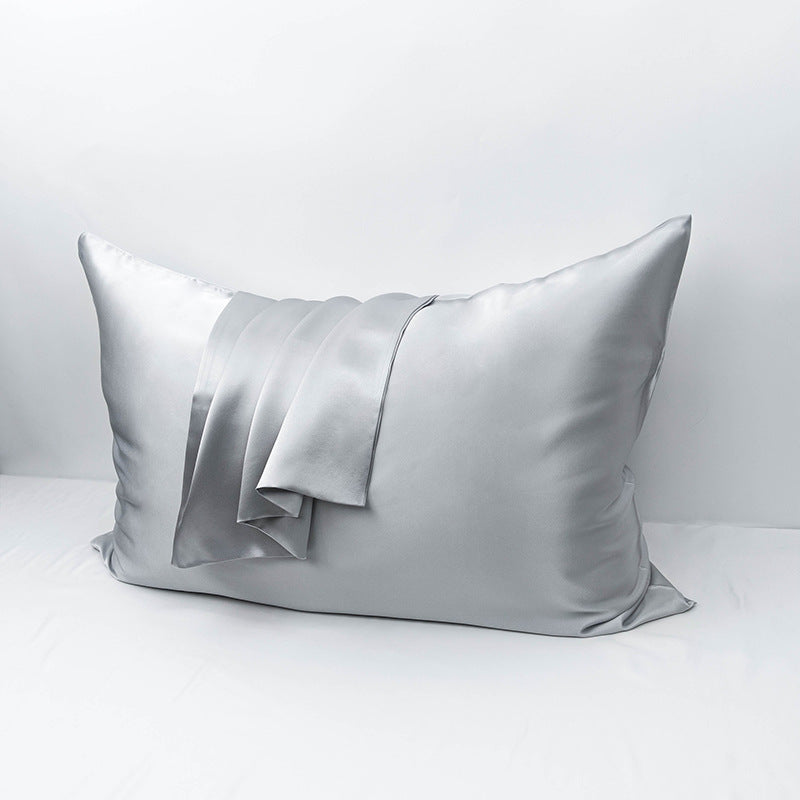Double-sided Mulberry Silk Pillowcase with Hidden Zipper