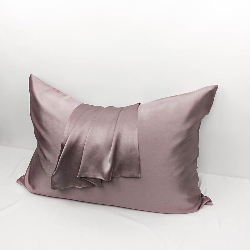 Double-sided Mulberry Silk Pillowcase with Hidden Zipper