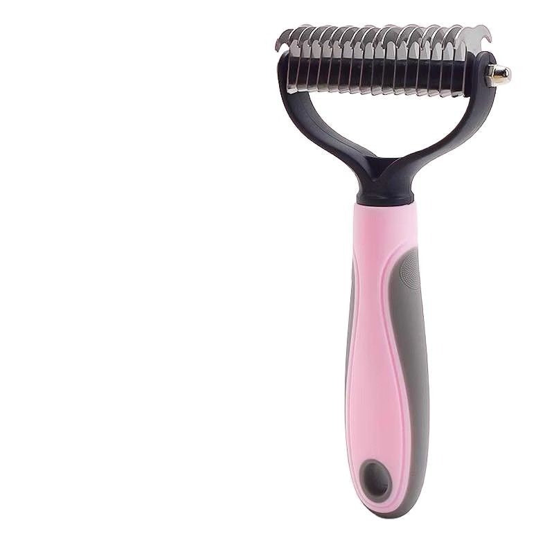 Double-Sided Pet Detangling Comb for Dogs and Cats
