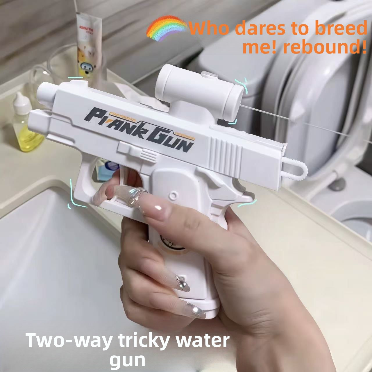 Double-Sided Reverse Water Gun