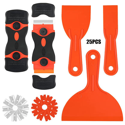 Double-Sided Scraping Tool Set with Replaceable Blades