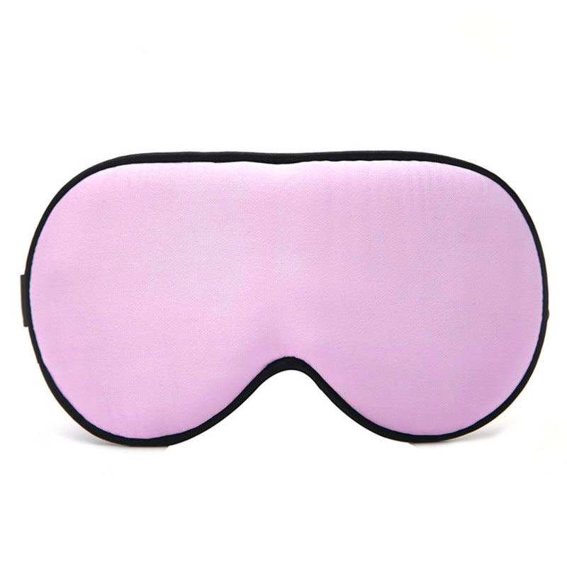 Double-sided silk eye mask