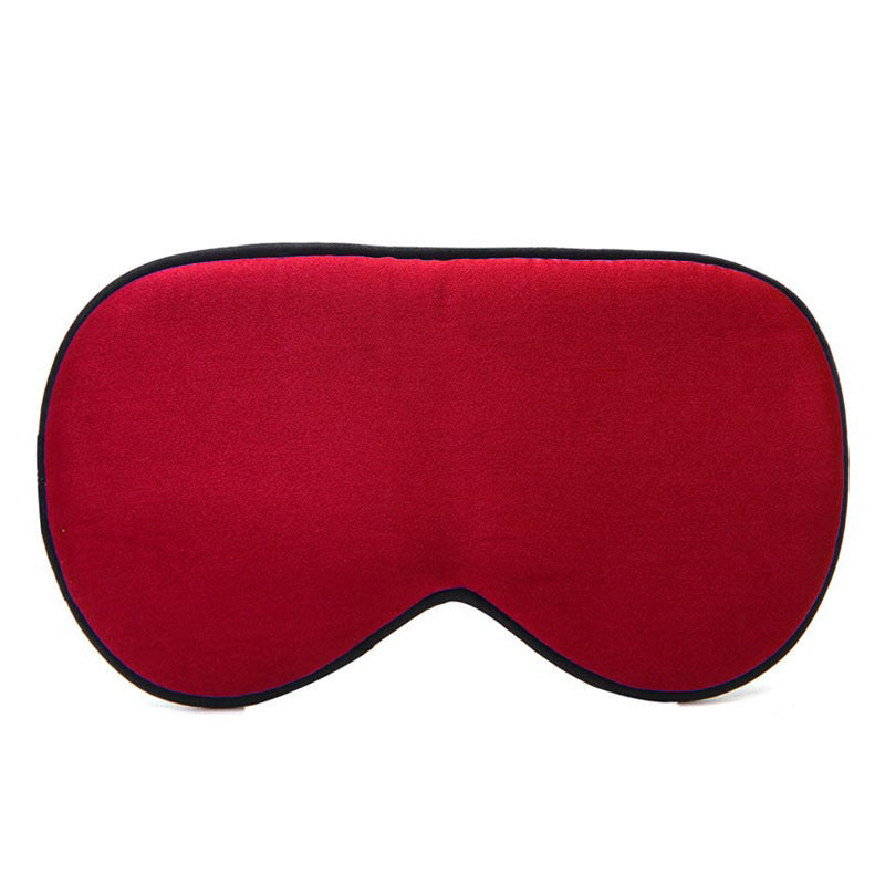 Double-sided silk eye mask