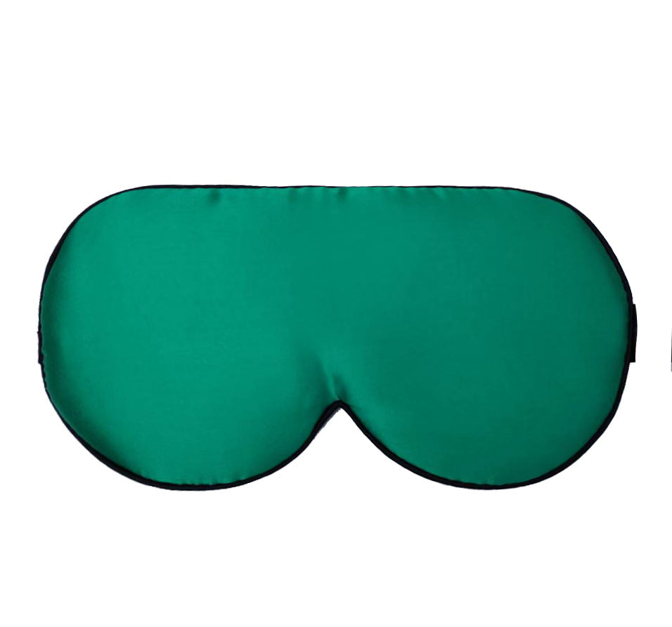 Double-sided silk eye mask