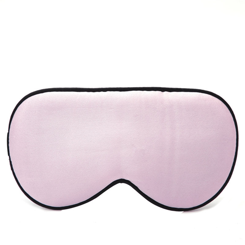 Double-sided silk eye mask